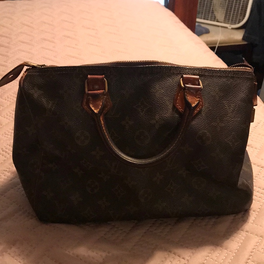 Vintage LV Speedy with lock & keys